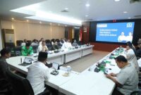 Ketua Pansus Sampah  Muhammad Rudi saat berdialog dengan BP batam, Selasa (21/7/2026). Foto: Istimewa
