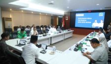 Ketua Pansus Sampah  Muhammad Rudi saat berdialog dengan BP batam, Selasa (21/7/2026). Foto: Istimewa