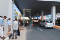 Wakil Kepala BP Batam Li Caludia saat meninjau terowongan Pelita beberapa waktu lalu. Foto: Ist