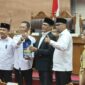 Rancangan perubahan tersebut disampaikan Wali Kota Batam, Amsakar Achmad, dalam rapat paripurna DPRD Kota Batam dengan agenda Penyampaian dan Penjelasan Rancangan Perubahan Kebijakan Umum APBD (KUA) serta Perubahan Prioritas dan Plafon Anggaran Sementara (PPAS) Tahun Anggaran 2026, Senin (3/8/2026). Foto:DPRD Batam