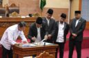 Rapat paripurna DPRD Kota Batam bersama Pemko Batam, Sabtu (15/8/2026). Foto:Istimewa