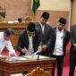 Rapat paripurna DPRD Kota Batam bersama Pemko Batam, Sabtu (15/8/2026). Foto:Istimewa