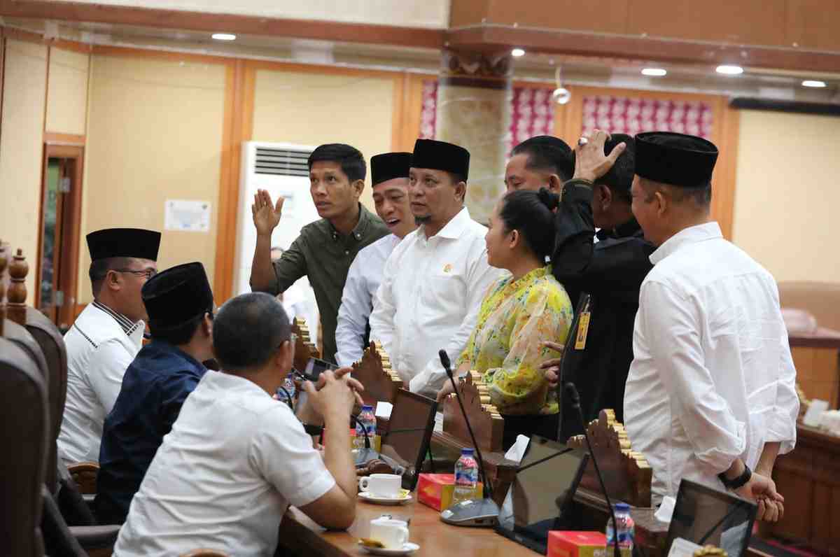 Rapat paripurna DPRD Batam, Rabu (19/8/2026). Foto:Istimewa