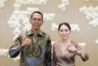 Kepala BP Batam Amsakar Achmad dan Wakil Kepala BP Batam Li Claudia Chandra. Foto:Ist