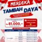 Banner Promo HUT RI ke 81 PLN Batam. Foto:Istimewa