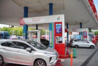 Salah satu SPBU di wilayah Kepri. Foto:Istimewa