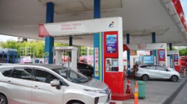 Salah satu SPBU di wilayah Kepri. Foto:Istimewa