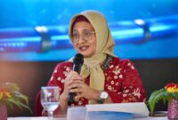 Direktur Utama Telkom, Dian Siswarini. Foto:Telkom
