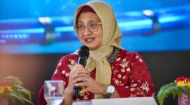 Direktur Utama Telkom, Dian Siswarini. Foto:Telkom