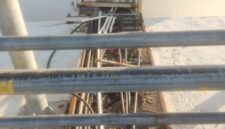 Kabel lampu di kawasan Jembatan I Barelang diduga dicuri. Foto:Istimewa