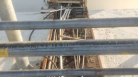 Kabel lampu di kawasan Jembatan I Barelang  diduga dicuri. Foto:Istimewa
