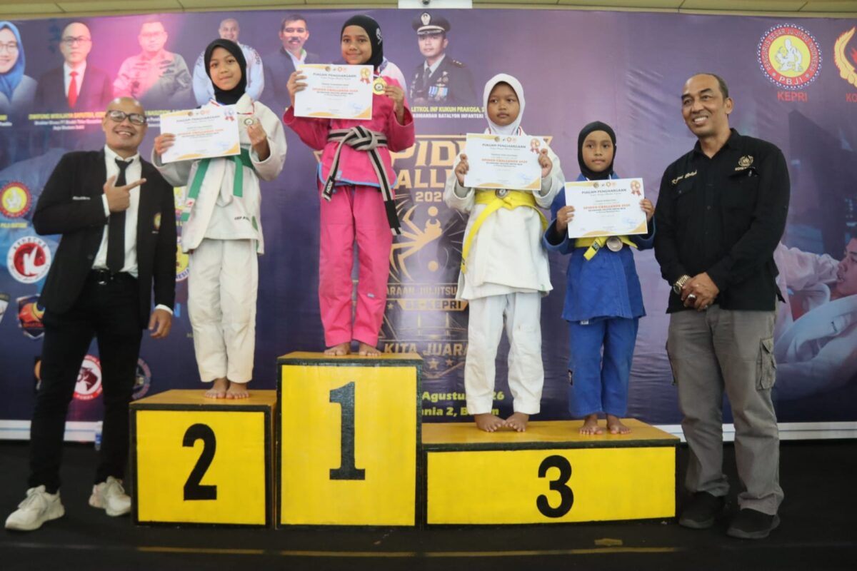 Turnamen olahraga jujitsu. Foto:Ist