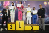 Turnamen olahraga jujitsu. Foto:Ist