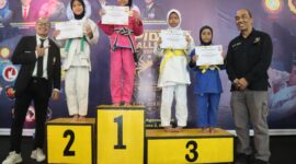 Turnamen olahraga jujitsu. Foto:Ist