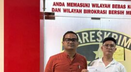 Kuasa hukum Andi Morena saat menjalani pemeriksaan sebagai pelapor di Subdit Cyber Polda Kepri, Minggu (2/8/2026). Matapedia6.com/Istimewa