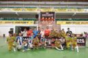 SMKN 3 Batam memastikan diri sebagai kampiun kategori SMA/SMK Massive Super League (MSL) 2026 setelah menundukkan SMAN 14 Batam dengan skor 4-2 pada partai final yang berlangsung di Lapangan Futsal Tertutup Temenggung Abdul Jamal (TAJ), Kamis (6/8/2026). Foto:Istimewa