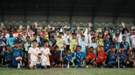 Badan Pengusahaan (BP) Batam membuka Batam Prime International Grassroot Football Festival 2026 di Stadion Temenggung Abdul Jamal, Jumat (7/8/2026). Foto:Humas BP Batam