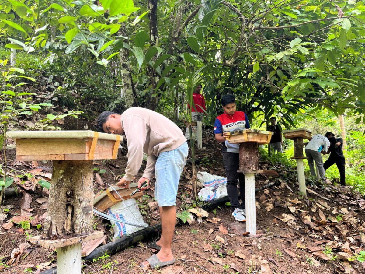 Salah satu program CSR Pertamina Sumbagut. Foto:Istimewa