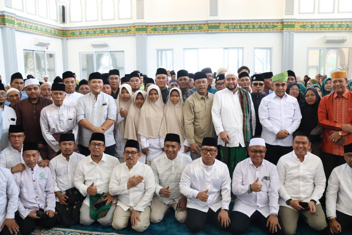IMM Kepri mengapresiasi Iman Sutiawan atas dukungan pendidikan di Pulau Kasu serta Polda Kepri. Foto:Istimewa