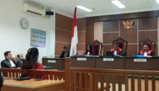 Terdakwa tengah menjalani proses putusan di PN Batam, Kamis (13/8/2026). Zel/matapedia