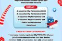 Flyer promo Pertamina HUT ke 81 RI. Foto:Ist