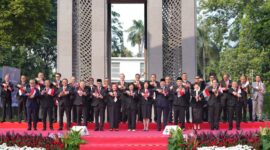 Deputi Gubernur Senior BI, Destry Damayanti saat HUT ke 81 RI di Jakarta, Senin (17/8/2026). Foto:Istimewa