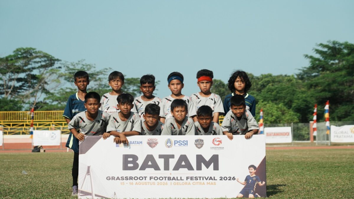 BP Batam dukung sepak bola usia dini. Foto:Ist
