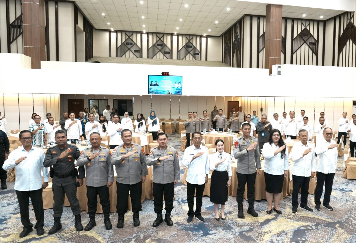Penguatan sinergi itu ditandai dengan penandatanganan Nota Kesepahaman (MoU) antara BP Batam dan Polri di Balairung Sari BP Batam, Jumat (21/8/2026). Foto:Humas BP Batam