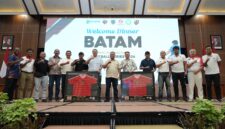 Badan Pengusahaan (BP) Batam resmi membuka gelaran Batam Prime International Football Series 2026 lewat jamuan Welcome Dinner di Balairungsari BP Batam, Jumat (21/8/2026) malam. Foto:Ist