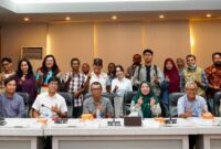 Wakil Kepala BP Batam Li Claudia Chandra bersama dengan sejumlah media pada Rabu (26/8/2026). Foto:Humas BP Batam