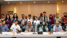Wakil Kepala BP Batam Li Claudia Chandra bersama dengan sejumlah media pada Rabu (26/8/2026). Foto:Humas BP Batam