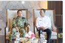 Panglima TNI Jenderal Agus Subiyanto  bersama Wali Kota Batam Amsakar Achmad, Selasa (4/8/2026). Foto:Diskominfo Batam. 