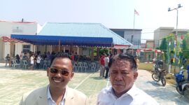 Komisi I DPRD Kota Batam dan Lurah Kibing bersama kepolisian dan sejumlah instansi terkait turun langsung meninjau lokasi Perumahan Tembesi Raya Tahap 2, Sabtu (15/8/2026). Foto:Zalfirega/matapedia