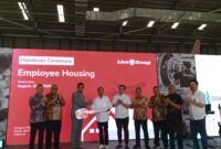 Lion Group resmikan perumahan untuk karyawan di Batam secara simbolis, Rabu (19/8/2026). Foto:Rega/matapedia
