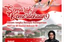 Flyer semarak HUT ke 81 RI. Foto:Diskominfo Batam