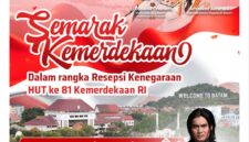 Flyer semarak HUT ke 81 RI. Foto:Diskominfo Batam