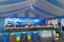 BNN, Bea Cukai dan Polda Kepri jumpa pers atas temuan sabu cair 2,6 ton dan rokok ilegal di Dermaga Bea Cukai Batam, Jumat (21/8/2026). Foto:Rega/matapedia