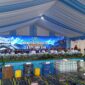 BNN, Bea Cukai dan Polda Kepri jumpa pers atas temuan sabu cair 2,6 ton dan rokok ilegal di Dermaga Bea Cukai Batam, Jumat (21/8/2026). Foto:Rega/matapedia
