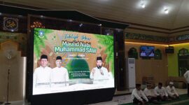 Tablig Akbar Peringatan Maulid Nabi Muhammad SAW 1448 H / 2026 M Tingkat Provinsi Kepulauan Riau, Senin (24/8/2026). Foto:Rega/matapedia