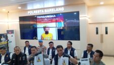 Kapolresta Barelang Kombes Pol Anggoro Wicaksono saat jumpa pers di Polresta Barelang, Rabu (26/8/2026). Foto:Rega/matapedia