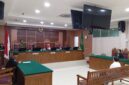 Sidang memasuki agenda pembacaan pledoi di Pengadilan Negeri (PN) Batam, Kamis (27/8/2026). Foto:Rega/matapedia