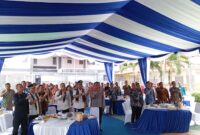 Pisah sambut antara Fajar ke Bambang di Rutan Batam, Jumat (28/8/2026). Foto:Rega/matapedia