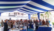 Pisah sambut antara Fajar ke Bambang di Rutan Batam, Jumat (28/8/2026). Foto:Rega/matapedia