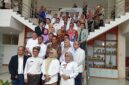 Menteri Kesehatan RI Budi Gunadi Sadikin bersama Direktur RSUD Embung Fatimah Batam dan para dokter serta perawat, Jumat (28/8/2026). Foto:Rega/matapedia