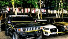 Sejumlah mewah diamankan Polisi di Polda Kepri. Foto:Istimewa