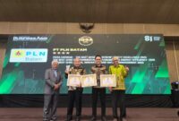 Tiga unit kerja PLN Batam meraih penghargaan. Foto:Istimewa