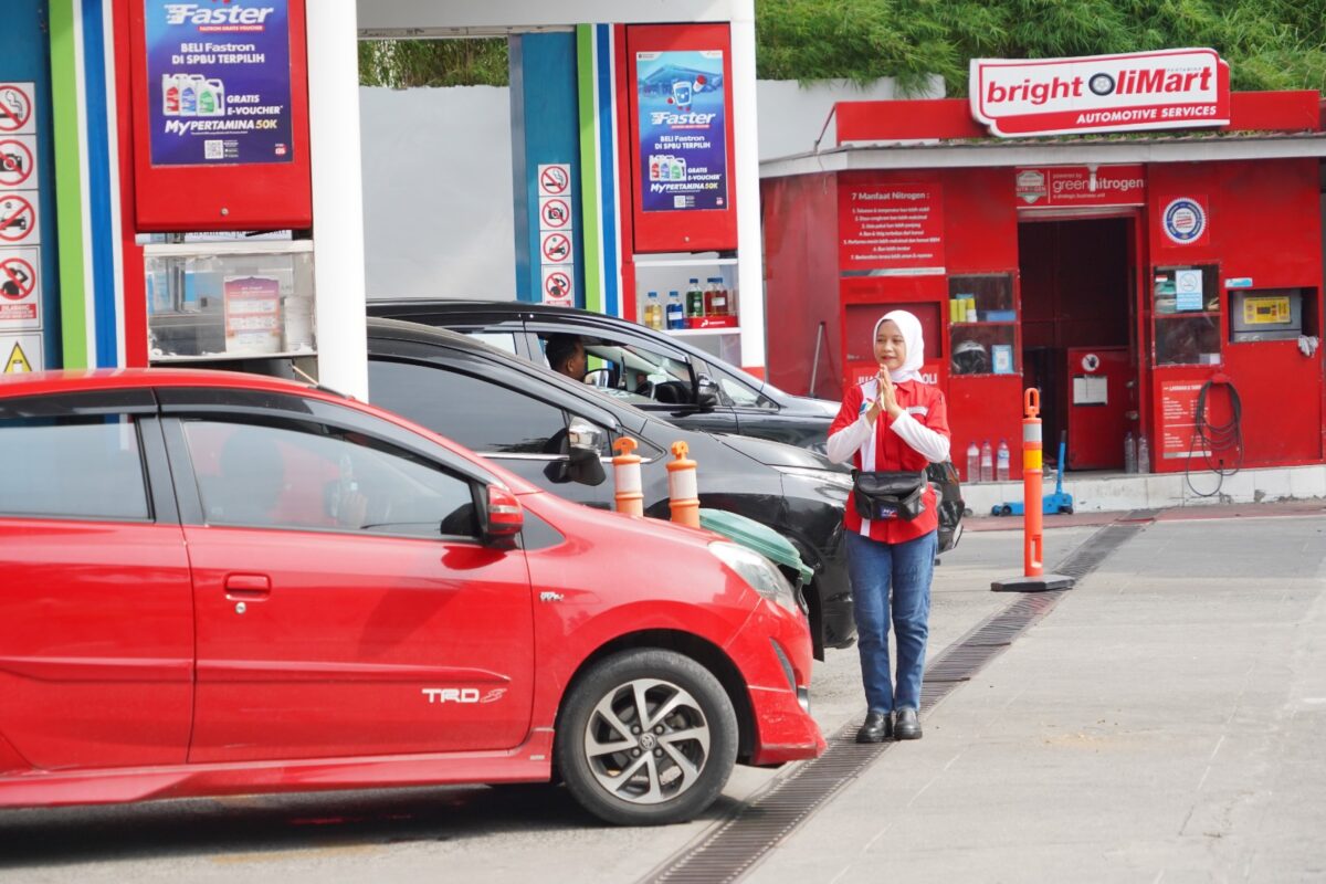 Salah satu SPBU wilayah Batam. Foto:Istimewa