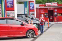 Salah satu SPBU wilayah Batam. Foto:Istimewa