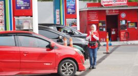Salah satu SPBU wilayah Batam. Foto:Istimewa