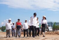 Kepala BP Batam Amsakar Achmad dan Wakil Kepala BP Batam Li Claudia Chandra. Foto:Istimewa